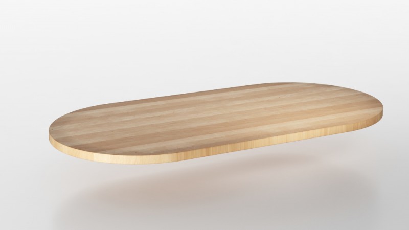 Massivholz Tischplatten nach Maß - Buche - Ovum