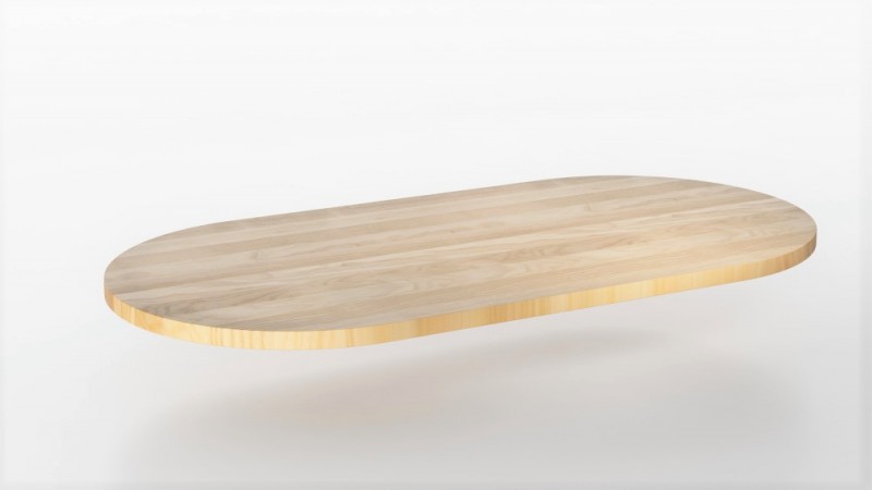 Massivholz Tischplatten nach Maß - Ahorn - Ovum