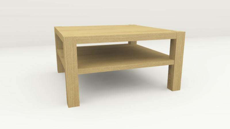 Massivholz Couchtische Eiche