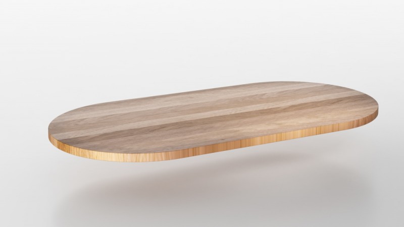 Massivholz Tischplatten nach Maß - Kernbuche - Ovum