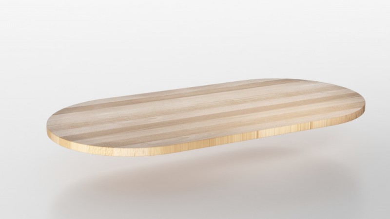 Massivholz Tischplatten nach Maß - Wildeiche - Ovum