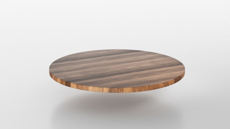 Massivholz Tischplatten nach Maß - Nussbaum - Circum